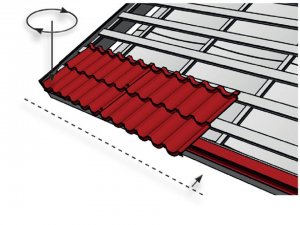 Pokrycia dachowe / Blaszane - Montaż modułowej blachy dachówkowej Finnera®