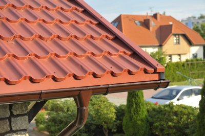 Pokrycia dachowe / Blaszane - Dach stalowy dla domu jednorodzinnego