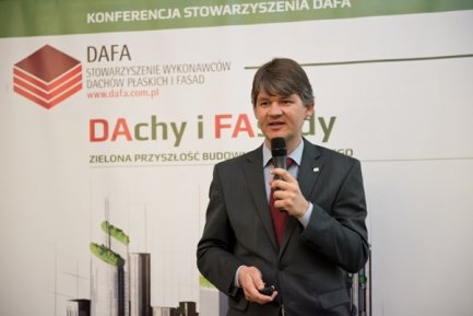 Wydarzenia i Nowo������������������ci - „DAchy i FAsady - zielona przyszłość budownictwa miejskiego” – relacja z Konferencji DAFA