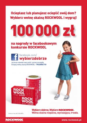 Wydarzenia i Nowo������������������ci - W promocji ROCKWOOL nagrody o łącznej wartości 100 000 zł.
