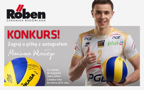 Wydarzenia i Nowo������������������ci - Konkurs Röben: Zgarnij piłkę z podpisem Mariusza Wlazłego 