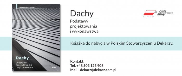 Wydarzenia i Nowo������ci - „Dachy – podstawy projektowania i wykonawstwa” – książka do nabycia w PSD