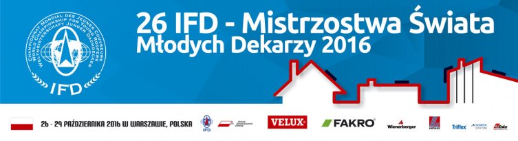 Wydarzenia i Nowo������ci - Mistrzostwa Świata Młodych Dekarzy w Polsce - 25-29.10.2016