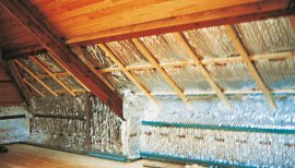 Ocieplenia dachów skośnych - Aluminium  też ociepla