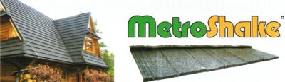 Pokrycia dachowe / Blaszane - Systemy  lekkich pokryć  dachowych Metrotile