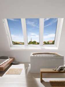 Okno w dachu - Roto Azuro: panoramiczne okno dachowe