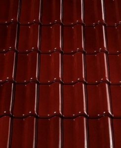 Pokrycia dachowe / Ceramiczne - Dach  w barwach jesieni - kasztanowa  glazurowana dachówka CREATON PREMION 