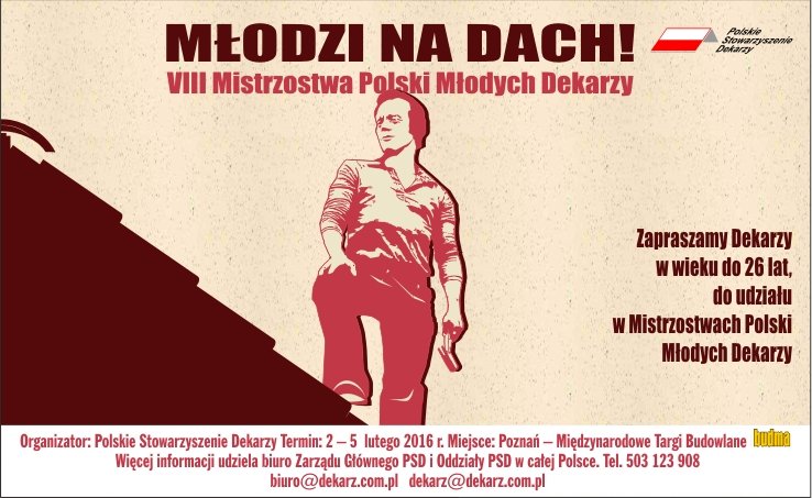 Dla dekarzy / Z ������ycia PSD - Mistrzostwa Polski Młodych Dekarzy