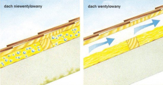 Pokrycia dachowe / Gonty bitumiczne - Ochrona przeciwwilgociowa w dachach spadzistych krytych dachówką bitumiczną 
