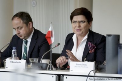  - Prezes VELUX Polska Jacek Siwiński wziął udział w spotkaniu z Premier Beatą Szydło w Kopenhadze