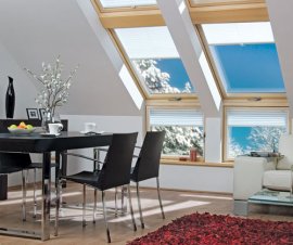 Okno w dachu - Automatyczny nawiewnik V40P - zdrowo i energooszczędnie