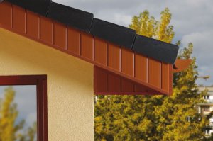 Dachy sko������������������ne - Wykończenie  dachu z PCV